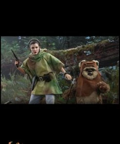 Hot Toys Star Wars - Leia & Wicket Return Of The Jedi 1:6 Scale Acton Figure