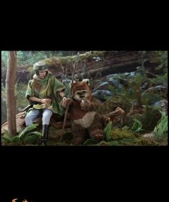 Hot Toys Star Wars - Leia & Wicket Return Of The Jedi 1:6 Scale Acton Figure