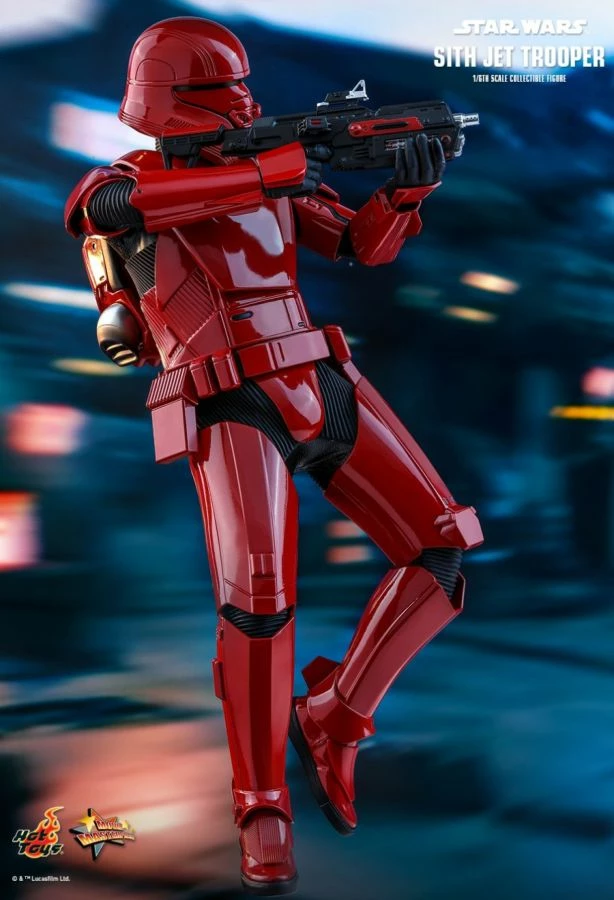 Hot Toys Star Wars - Sith Jet Trooper Episode IX Rise Of Skywalker 1:6 Scale 12" Action Figure 3 Hot Toys Star Wars - Sith Jet Trooper Episode IX Rise Of Skywalker 1:6 Scale 12" Action Figure