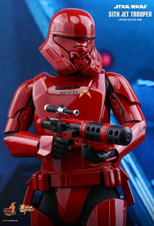 Hot Toys Star Wars - Sith Jet Trooper Episode IX Rise Of Skywalker 1:6 Scale 12" Action Figure 4 Hot Toys Star Wars - Sith Jet Trooper Episode IX Rise Of Skywalker 1:6 Scale 12" Action Figure