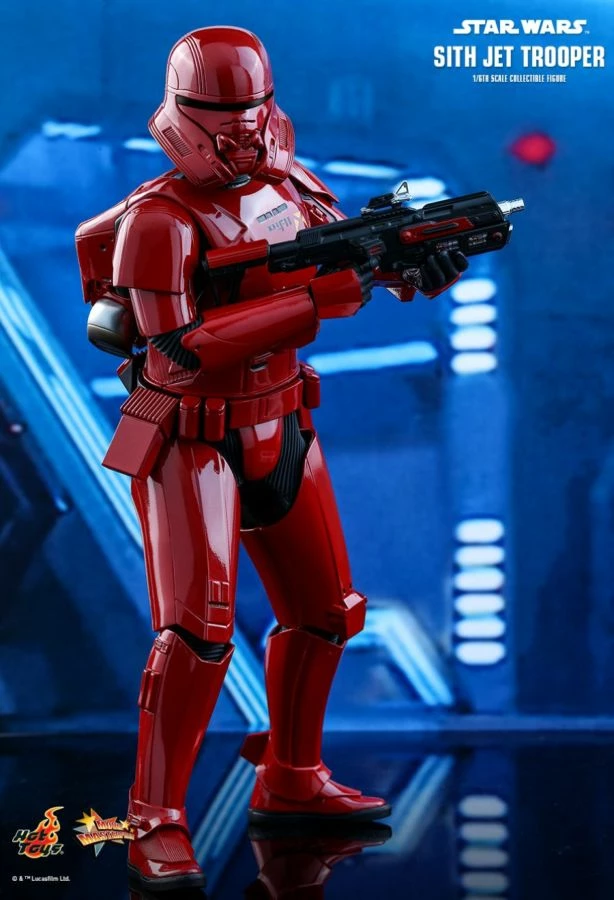 Hot Toys Star Wars - Sith Jet Trooper Episode IX Rise Of Skywalker 1:6 Scale 12" Action Figure 6 Hot Toys Star Wars - Sith Jet Trooper Episode IX Rise Of Skywalker 1:6 Scale 12" Action Figure
