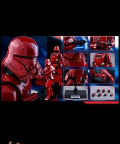 Hot Toys Star Wars - Sith Jet Trooper Episode IX Rise Of Skywalker 1:6 Scale 12" Action Figure 13 Hot Toys Star Wars - Sith Jet Trooper Episode IX Rise Of Skywalker 1:6 Scale 12