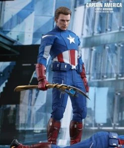 Hot Toys Avengers 4: Endgame - Captain America 2012 1:6 Scale 12" Action Figure 10 Hot Toys Avengers 4: Endgame - Captain America 2012 1:6 Scale 12