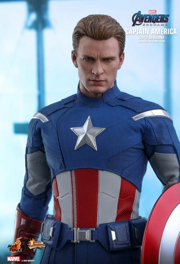 Hot Toys Avengers 4: Endgame - Captain America 2012 1:6 Scale 12" Action Figure 4 Hot Toys Avengers 4: Endgame - Captain America 2012 1:6 Scale 12" Action Figure