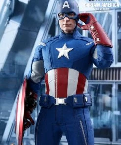 Hot Toys Avengers 4: Endgame - Captain America 2012 1:6 Scale 12" Action Figure 12 Hot Toys Avengers 4: Endgame - Captain America 2012 1:6 Scale 12