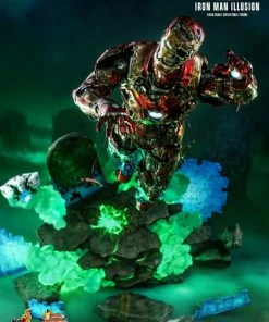 Hot Toys Spider-Man: Far From Home - Mysterio's Iron Man Illusion 1:6 Scale 12