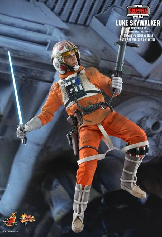 Hot Toys Star Wars - Luke Skywalker Snowspeeder Pilot 40th Anniversary 1:6 Scale 12" Action Figure 7 Hot Toys Star Wars - Luke Skywalker Snowspeeder Pilot 40th Anniversary 1:6 Scale 12" Action Figure