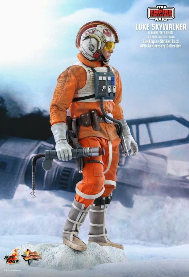 Hot Toys Star Wars - Luke Skywalker Snowspeeder Pilot 40th Anniversary 1:6 Scale 12" Action Figure 15 Hot Toys Star Wars - Luke Skywalker Snowspeeder Pilot 40th Anniversary 1:6 Scale 12" Action Figure