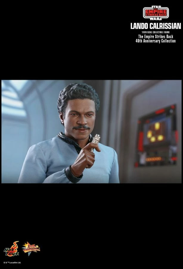 Hot Toys Star Wars - Lando Calrissian 40th Anniversary 1:6 Scale 12" Action Figure 13 Hot Toys Star Wars - Lando Calrissian 40th Anniversary 1:6 Scale 12" Action Figure