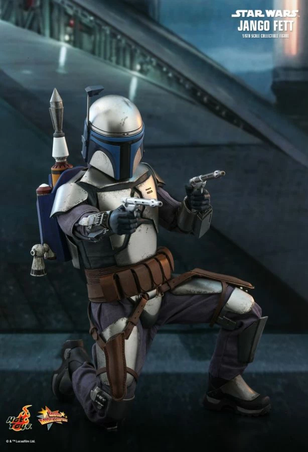 Hot Toys Star Wars - Jango Fett 1:6 Scale 12" Action Figure 6 Hot Toys Star Wars - Jango Fett 1:6 Scale 12" Action Figure