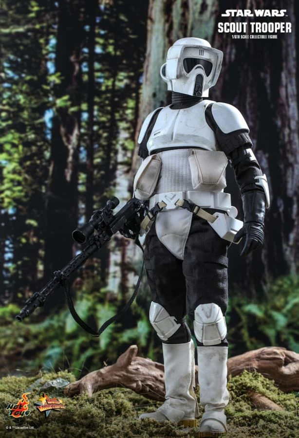Hot Toys Star Wars - Scout Trooper Return Of The Jedi 1:6 Scale 12" Action Figure 3 Hot Toys Star Wars - Scout Trooper Return Of The Jedi 1:6 Scale 12" Action Figure