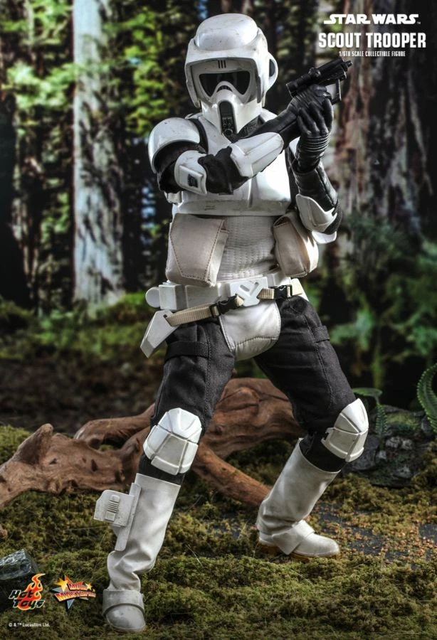 Hot Toys Star Wars - Scout Trooper Return Of The Jedi 1:6 Scale 12" Action Figure 5 Hot Toys Star Wars - Scout Trooper Return Of The Jedi 1:6 Scale 12" Action Figure