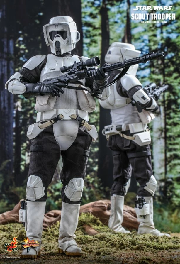 Hot Toys Star Wars - Scout Trooper Return Of The Jedi 1:6 Scale 12" Action Figure 6 Hot Toys Star Wars - Scout Trooper Return Of The Jedi 1:6 Scale 12" Action Figure