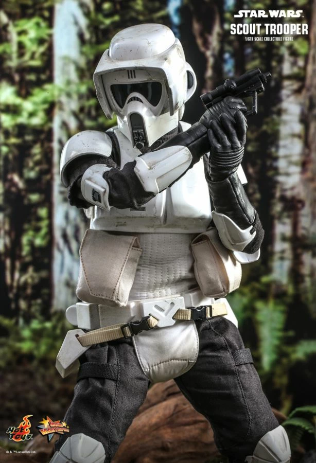 Hot Toys Star Wars - Scout Trooper Return Of The Jedi 1:6 Scale 12" Action Figure 7 Hot Toys Star Wars - Scout Trooper Return Of The Jedi 1:6 Scale 12" Action Figure