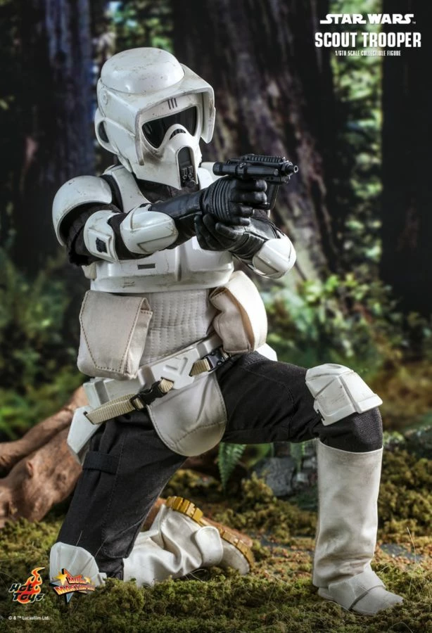 Hot Toys Star Wars - Scout Trooper Return Of The Jedi 1:6 Scale 12" Action Figure 8 Hot Toys Star Wars - Scout Trooper Return Of The Jedi 1:6 Scale 12" Action Figure