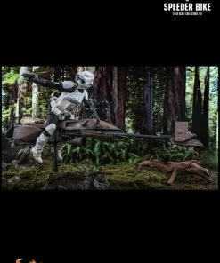 Hot Toys Star Wars - Scout Trooper & Speederbike Return Of The Jedi 1:6 Scale 12" Action Figure 13 Hot Toys Star Wars - Scout Trooper & Speederbike Return Of The Jedi 1:6 Scale 12