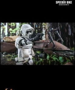 Hot Toys Star Wars - Scout Trooper & Speederbike Return Of The Jedi 1:6 Scale 12" Action Figure 17 Hot Toys Star Wars - Scout Trooper & Speederbike Return Of The Jedi 1:6 Scale 12