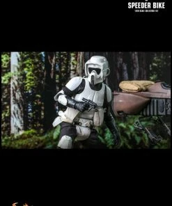 Hot Toys Star Wars - Scout Trooper & Speederbike Return Of The Jedi 1:6 Scale 12" Action Figure 18 Hot Toys Star Wars - Scout Trooper & Speederbike Return Of The Jedi 1:6 Scale 12