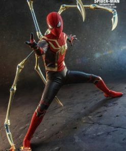 Hot Toys Spider-Man: No Way Home - Spider-Man Integrated Suit 1:6 Scale 12" Action Figure