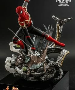 Hot Toys Spider-Man: No Way Home - Spider-Man Integrated Suit Deluxe 1:6 Scale 12" Action Figure