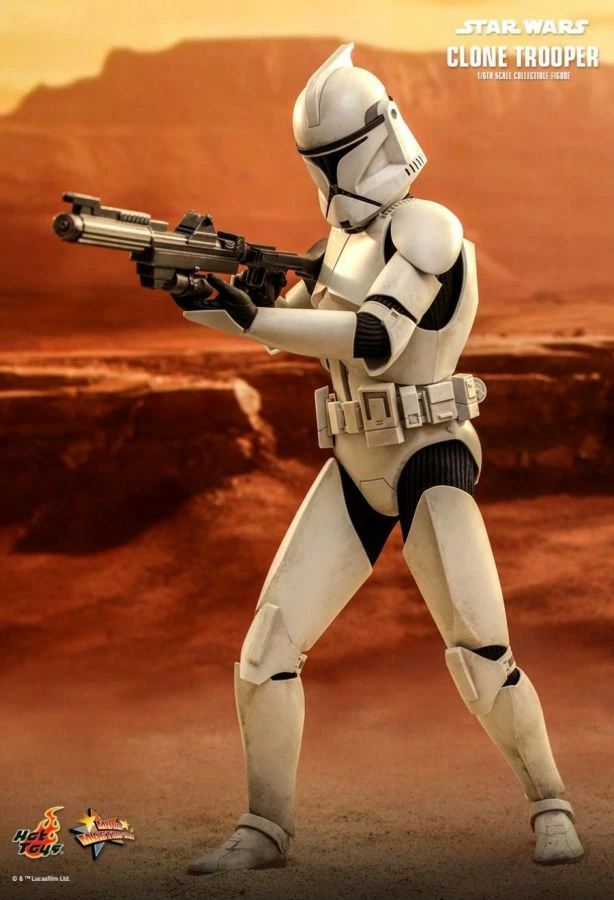 Hot Toys Star Wars - Clone Trooper Attack Of The Clones 1:6 Scale 12" Action Figure 8 Hot Toys Star Wars - Clone Trooper Attack Of The Clones 1:6 Scale 12" Action Figure