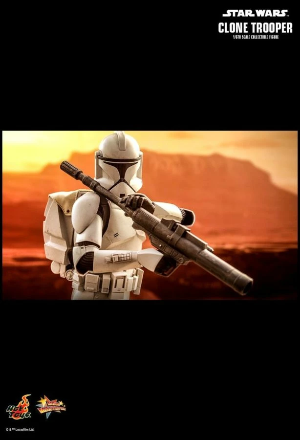Hot Toys Star Wars - Clone Trooper Attack Of The Clones 1:6 Scale 12" Action Figure 13 Hot Toys Star Wars - Clone Trooper Attack Of The Clones 1:6 Scale 12" Action Figure