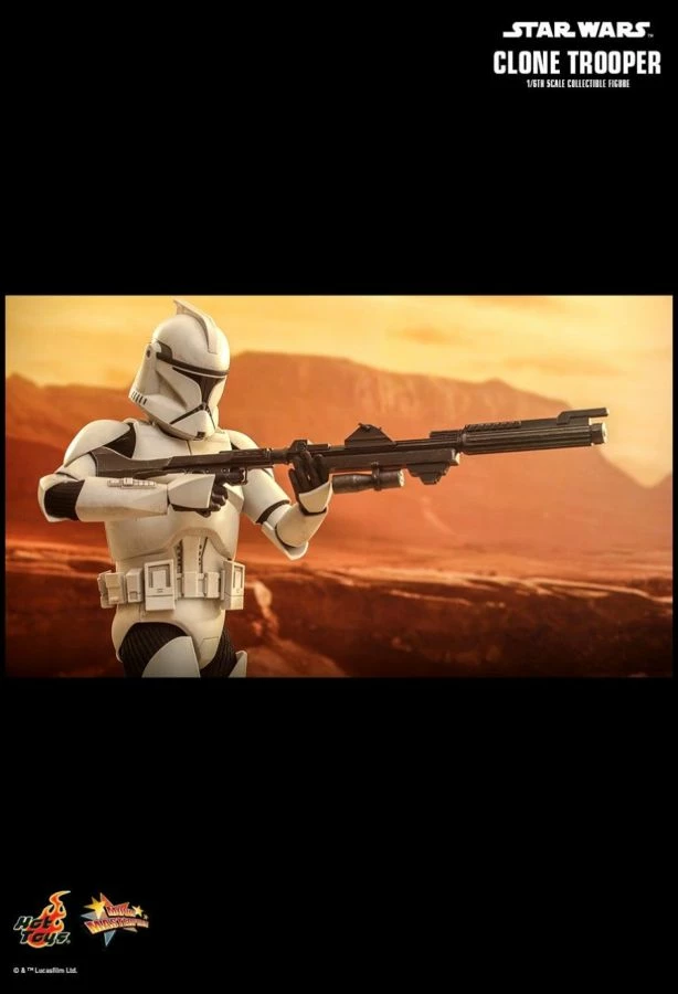 Hot Toys Star Wars - Clone Trooper Attack Of The Clones 1:6 Scale 12" Action Figure 15 Hot Toys Star Wars - Clone Trooper Attack Of The Clones 1:6 Scale 12" Action Figure