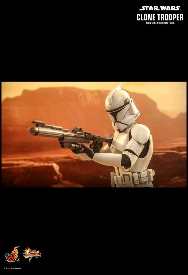 Hot Toys Star Wars - Clone Trooper Attack Of The Clones 1:6 Scale 12" Action Figure 16 Hot Toys Star Wars - Clone Trooper Attack Of The Clones 1:6 Scale 12" Action Figure