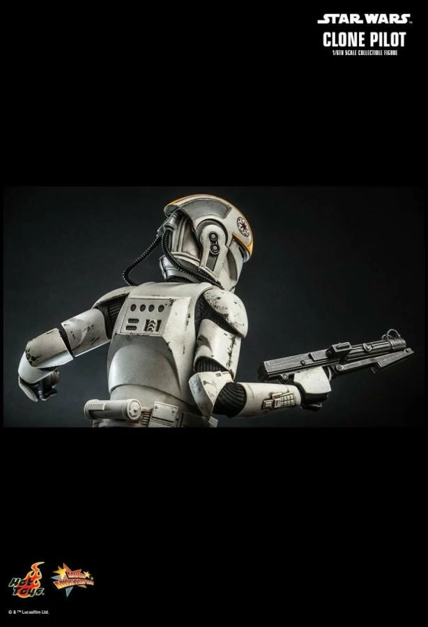 Hot Toys Star Wars - Clone Pilot Attack Of The Clones 1:6 Scale 12" Action Figure 11 Hot Toys Star Wars - Clone Pilot Attack Of The Clones 1:6 Scale 12" Action Figure
