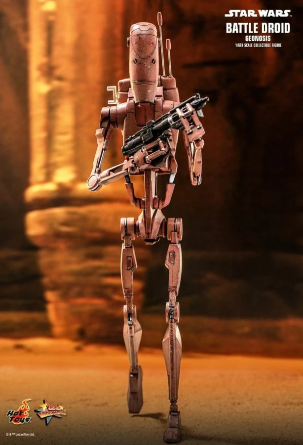 Hot Toys Star Wars - Battle Droid (Geonosis) Attack Of The Clones 1:6 Scale 12" Action Figure 3 Hot Toys Star Wars - Battle Droid (Geonosis) Attack Of The Clones 1:6 Scale 12" Action Figure