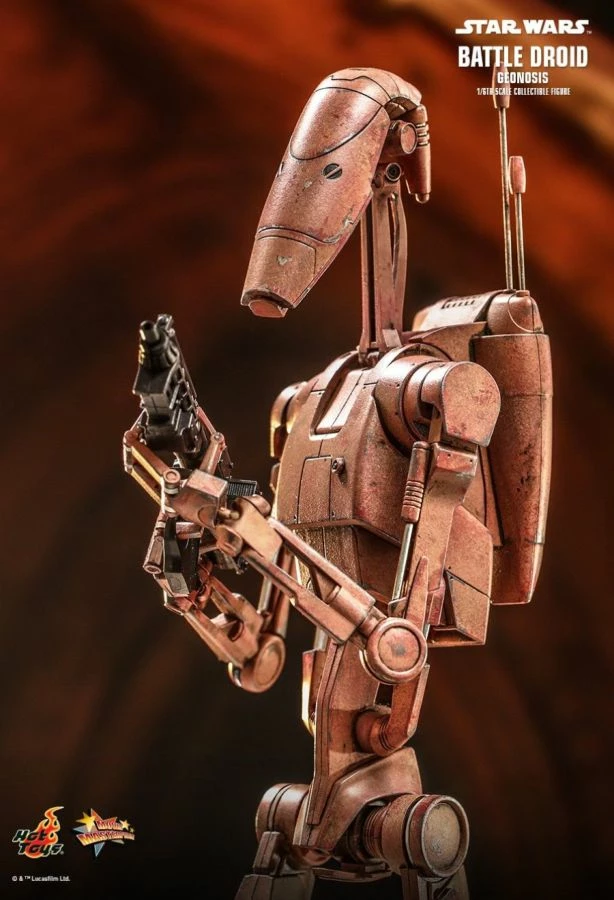 Hot Toys Star Wars - Battle Droid (Geonosis) Attack Of The Clones 1:6 Scale 12" Action Figure 4 Hot Toys Star Wars - Battle Droid (Geonosis) Attack Of The Clones 1:6 Scale 12" Action Figure