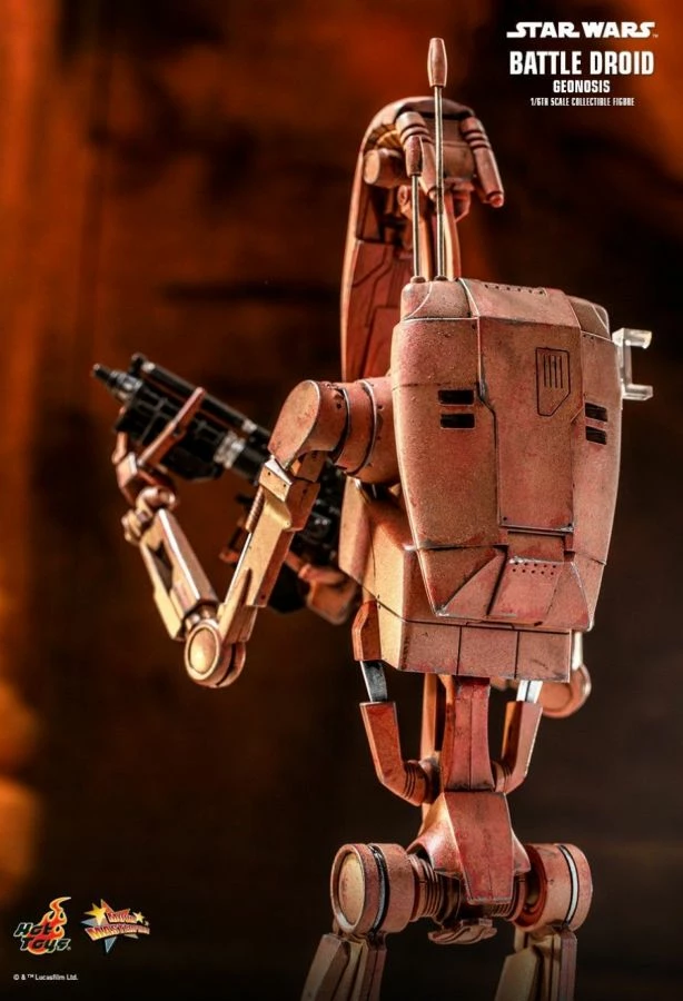 Hot Toys Star Wars - Battle Droid (Geonosis) Attack Of The Clones 1:6 Scale 12" Action Figure 8 Hot Toys Star Wars - Battle Droid (Geonosis) Attack Of The Clones 1:6 Scale 12" Action Figure