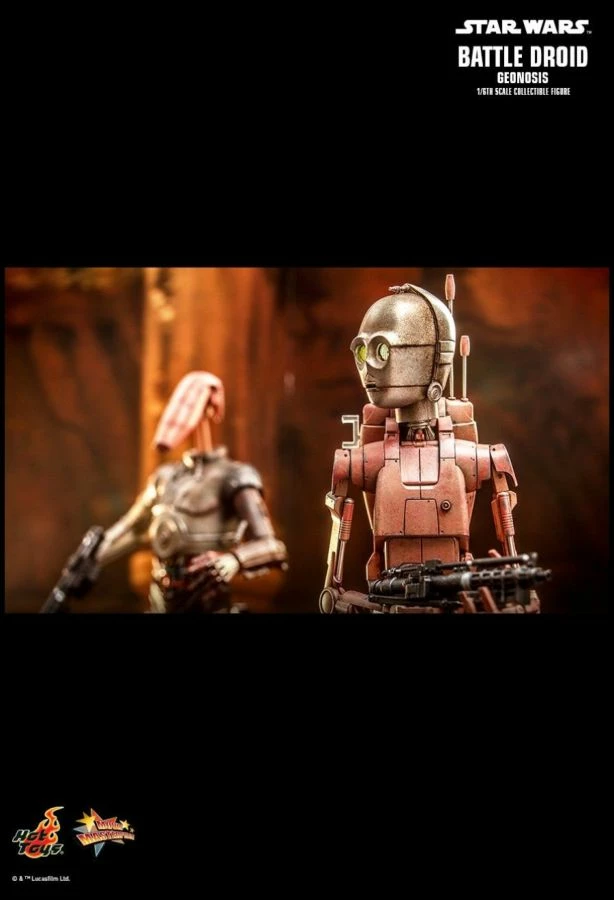 Hot Toys Star Wars - Battle Droid (Geonosis) Attack Of The Clones 1:6 Scale 12" Action Figure 9 Hot Toys Star Wars - Battle Droid (Geonosis) Attack Of The Clones 1:6 Scale 12" Action Figure