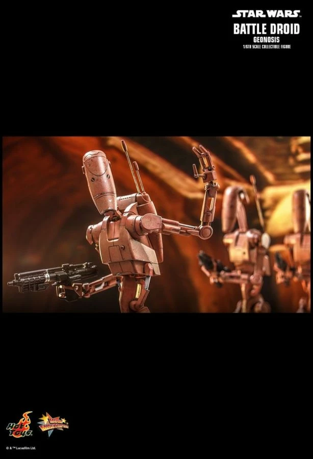 Hot Toys Star Wars - Battle Droid (Geonosis) Attack Of The Clones 1:6 Scale 12" Action Figure 14 Hot Toys Star Wars - Battle Droid (Geonosis) Attack Of The Clones 1:6 Scale 12" Action Figure