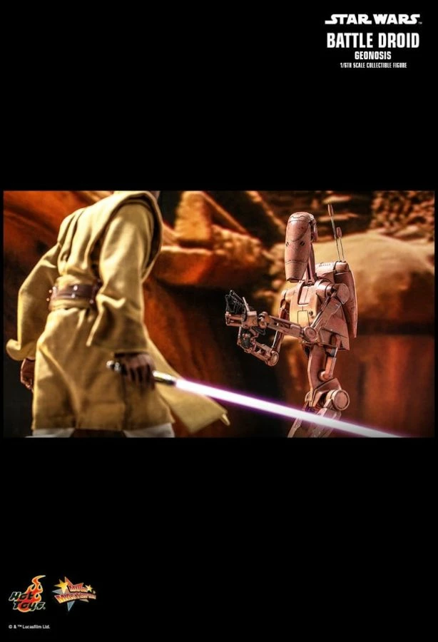 Hot Toys Star Wars - Battle Droid (Geonosis) Attack Of The Clones 1:6 Scale 12" Action Figure 16 Hot Toys Star Wars - Battle Droid (Geonosis) Attack Of The Clones 1:6 Scale 12" Action Figure