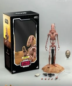 Hot Toys Star Wars - Battle Droid (Geonosis) Attack Of The Clones 1:6 Scale 12" Action Figure 35 Hot Toys Star Wars - Battle Droid (Geonosis) Attack Of The Clones 1:6 Scale 12