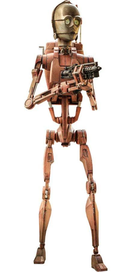Hot Toys Star Wars - Battle Droid (Geonosis) Attack Of The Clones 1:6 Scale 12" Action Figure 1 Hot Toys Star Wars - Battle Droid (Geonosis) Attack Of The Clones 1:6 Scale 12" Action Figure