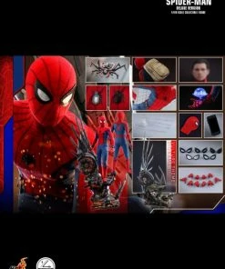 Hot Toys Spider-Man: Homecoming - Spider-Man Deluxe 1:4 Scale Action Figure