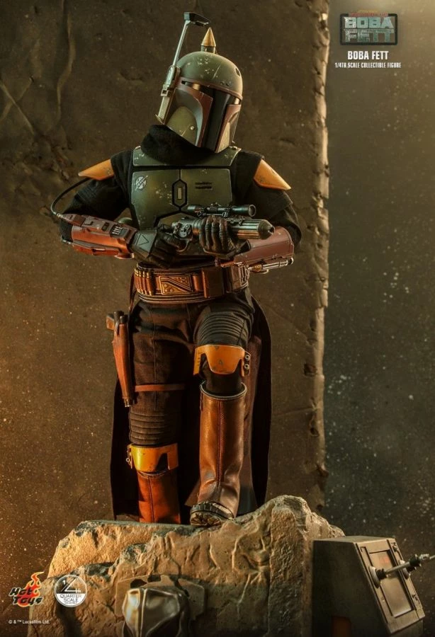 Hot Toys Star Wars: Book Of Boba Fett - Boba Fett 1:4 Scale Action Figure 3 Hot Toys Star Wars: Book Of Boba Fett - Boba Fett 1:4 Scale Action Figure