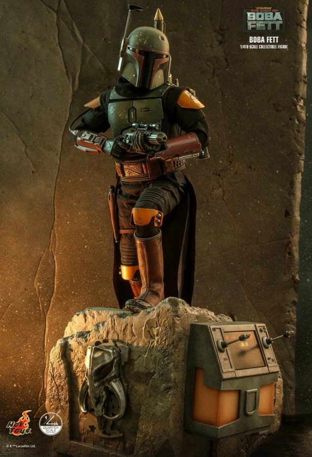 Hot Toys Star Wars: Book Of Boba Fett - Boba Fett 1:4 Scale Action Figure 7 Hot Toys Star Wars: Book Of Boba Fett - Boba Fett 1:4 Scale Action Figure