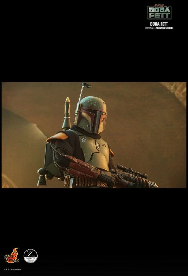 Hot Toys Star Wars: Book Of Boba Fett - Boba Fett 1:4 Scale Action Figure 14 Hot Toys Star Wars: Book Of Boba Fett - Boba Fett 1:4 Scale Action Figure