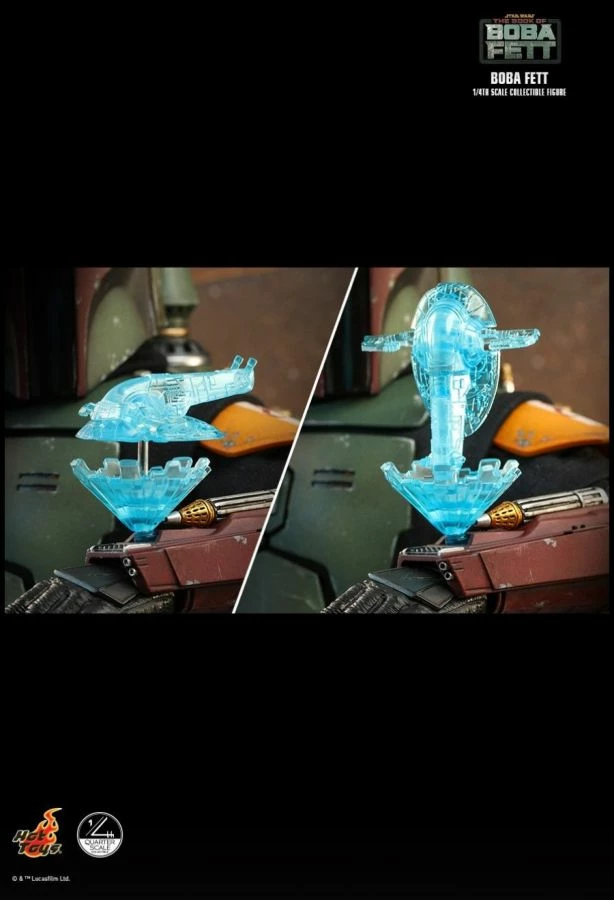 Hot Toys Star Wars: Book Of Boba Fett - Boba Fett 1:4 Scale Action Figure 19 Hot Toys Star Wars: Book Of Boba Fett - Boba Fett 1:4 Scale Action Figure