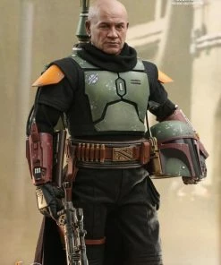 Hot Toys Star Wars: Book Of Boba Fett - Boba Fett Deluxe 1:4 Scale Action Figure 19 Hot Toys Star Wars: Book Of Boba Fett - Boba Fett Deluxe 1:4 Scale Action Figure