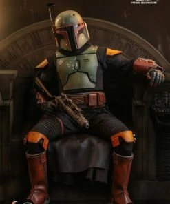 Hot Toys Star Wars: Book Of Boba Fett - Boba Fett Deluxe 1:4 Scale Action Figure 21 Hot Toys Star Wars: Book Of Boba Fett - Boba Fett Deluxe 1:4 Scale Action Figure