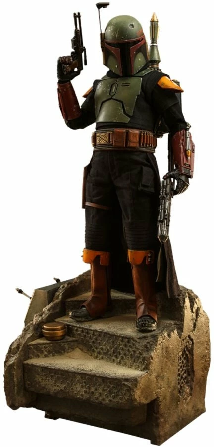 Hot Toys Star Wars: Book Of Boba Fett - Boba Fett Deluxe 1:4 Scale Action Figure 1 Hot Toys Star Wars: Book Of Boba Fett - Boba Fett Deluxe 1:4 Scale Action Figure