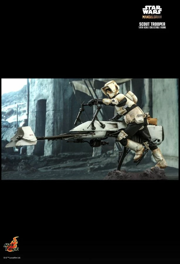 Hot Toys Star Wars: The Mandalorian - Scout Trooper 1:6 Scale Action Figure 8 Hot Toys Star Wars: The Mandalorian - Scout Trooper 1:6 Scale Action Figure