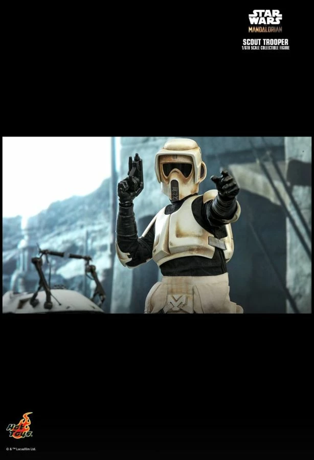 Hot Toys Star Wars: The Mandalorian - Scout Trooper 1:6 Scale Action Figure 9 Hot Toys Star Wars: The Mandalorian - Scout Trooper 1:6 Scale Action Figure