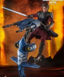 Hot Toys Star Wars: The Clone Wars - Anakin & STAP 1:6 Scale 12" Action Figure Set