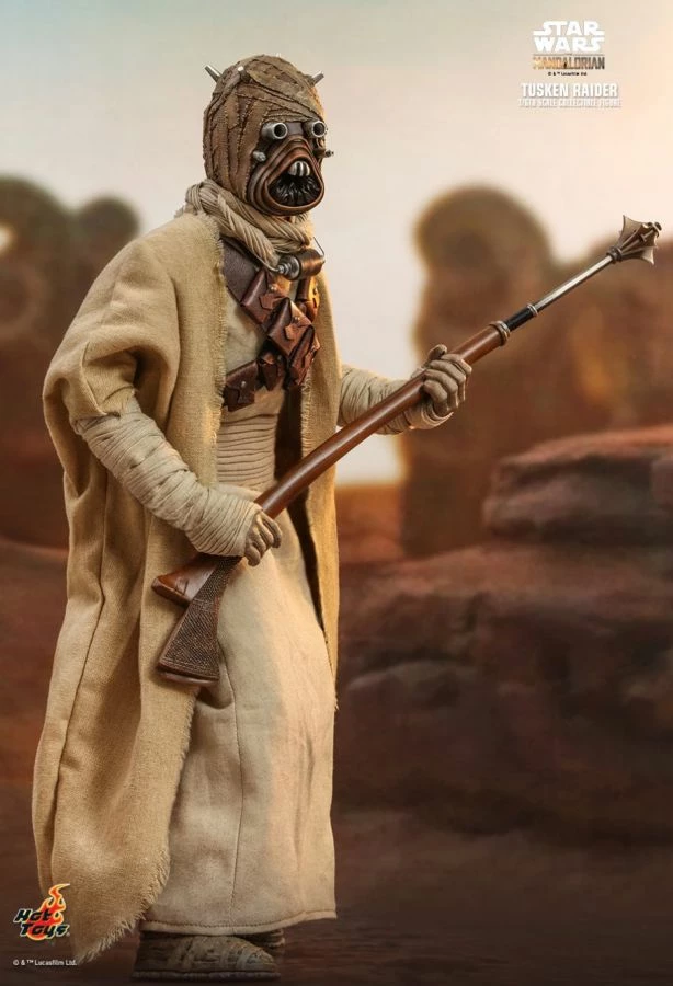 Hot Toys Star Wars: The Mandalorian - Tusken Raider 1:6 Scale 12" Action Figure 6 Hot Toys Star Wars: The Mandalorian - Tusken Raider 1:6 Scale 12" Action Figure