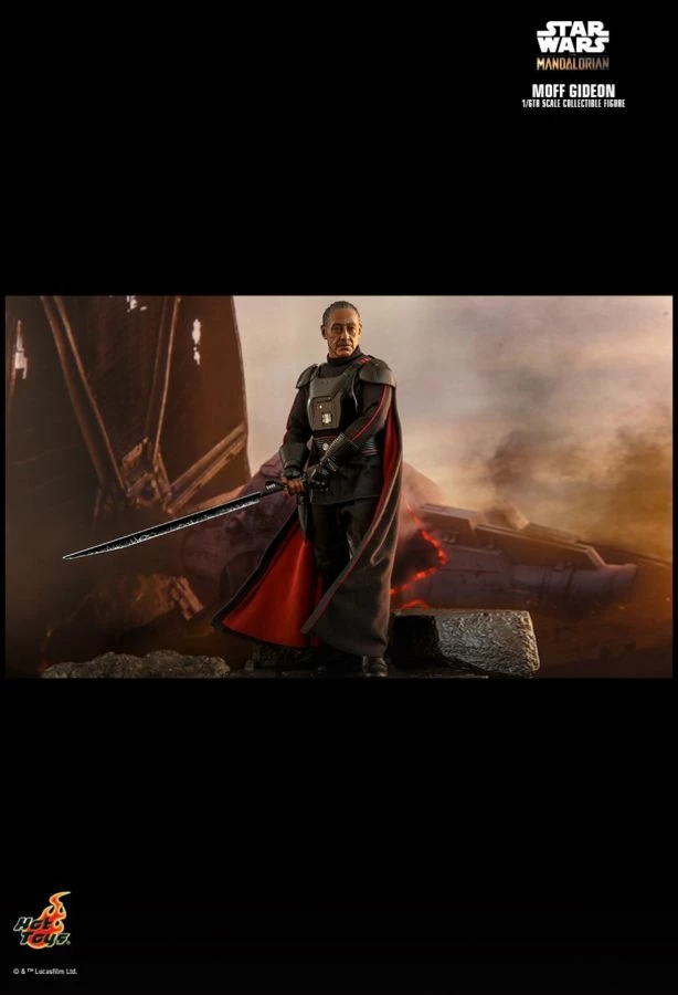 Hot Toys Star Wars: The Mandalorian - Moff Gideon 1:6 Scale 12" Action Figure 4 Hot Toys Star Wars: The Mandalorian - Moff Gideon 1:6 Scale 12" Action Figure